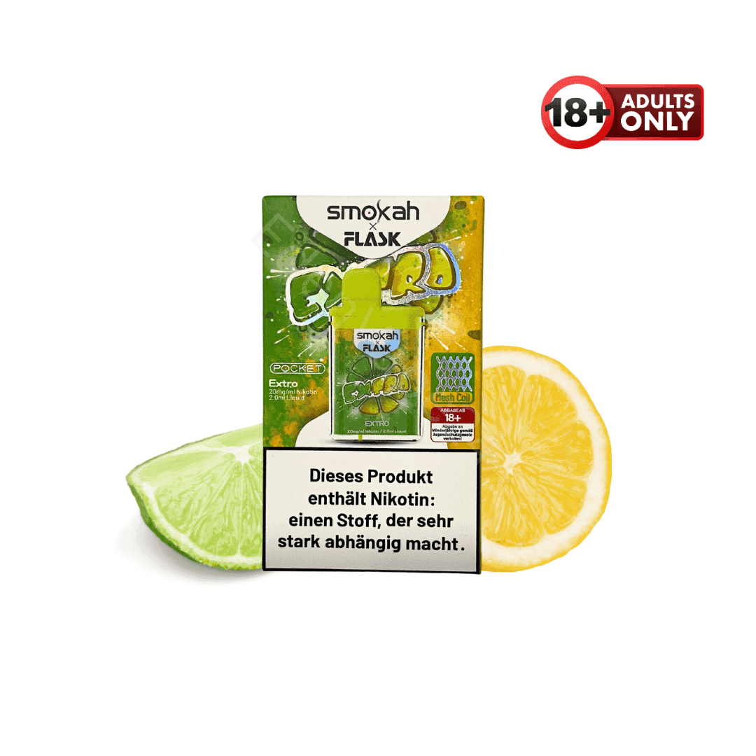 Smokah X Flask Pocket - Extro - EdenVape24